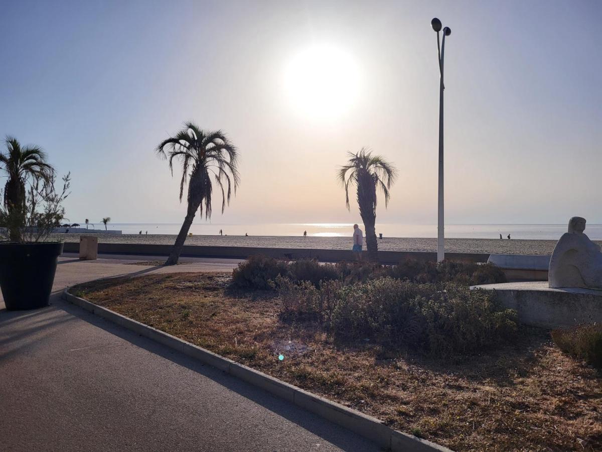Canet Centre Ville Et Plage - Equipe Avec Climatisation エクステリア 写真